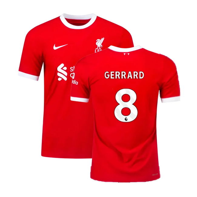 2023-2024 Liverpool Home Soccer Jersey Lightweight Modern Gerrard#595