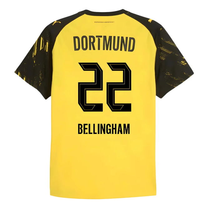 2025-2026 Home Shirt by Borussia Dortmund Authentic (Unisex