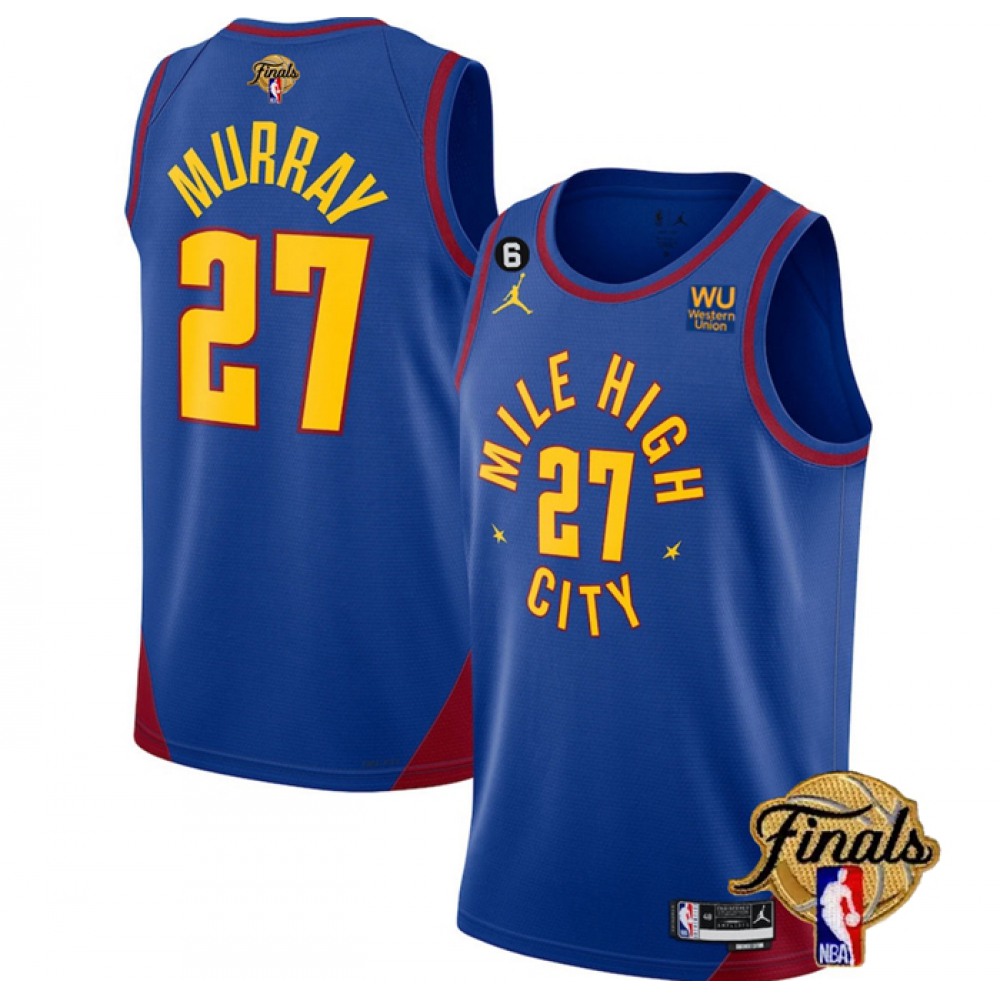 27 Denver Nuggets Jersey Blue - - Fan Favorite