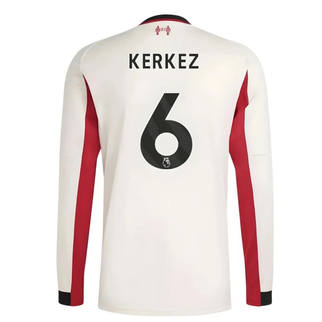 Authentic 2025-2026 Liverpool Away With Limited Edition Design
