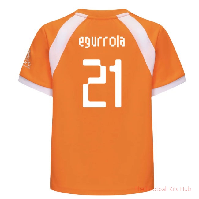 2025 Netherlands WEC Poly T-shirt (Orange) - Kids (Egurrola 21)