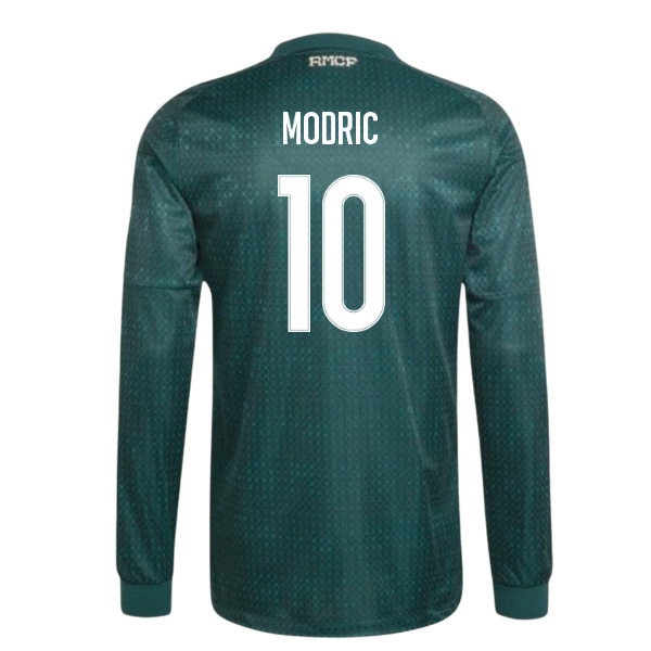 2026-2027 Real Madrid Authentic Long Sleeve Away Shirt (Modric 10)