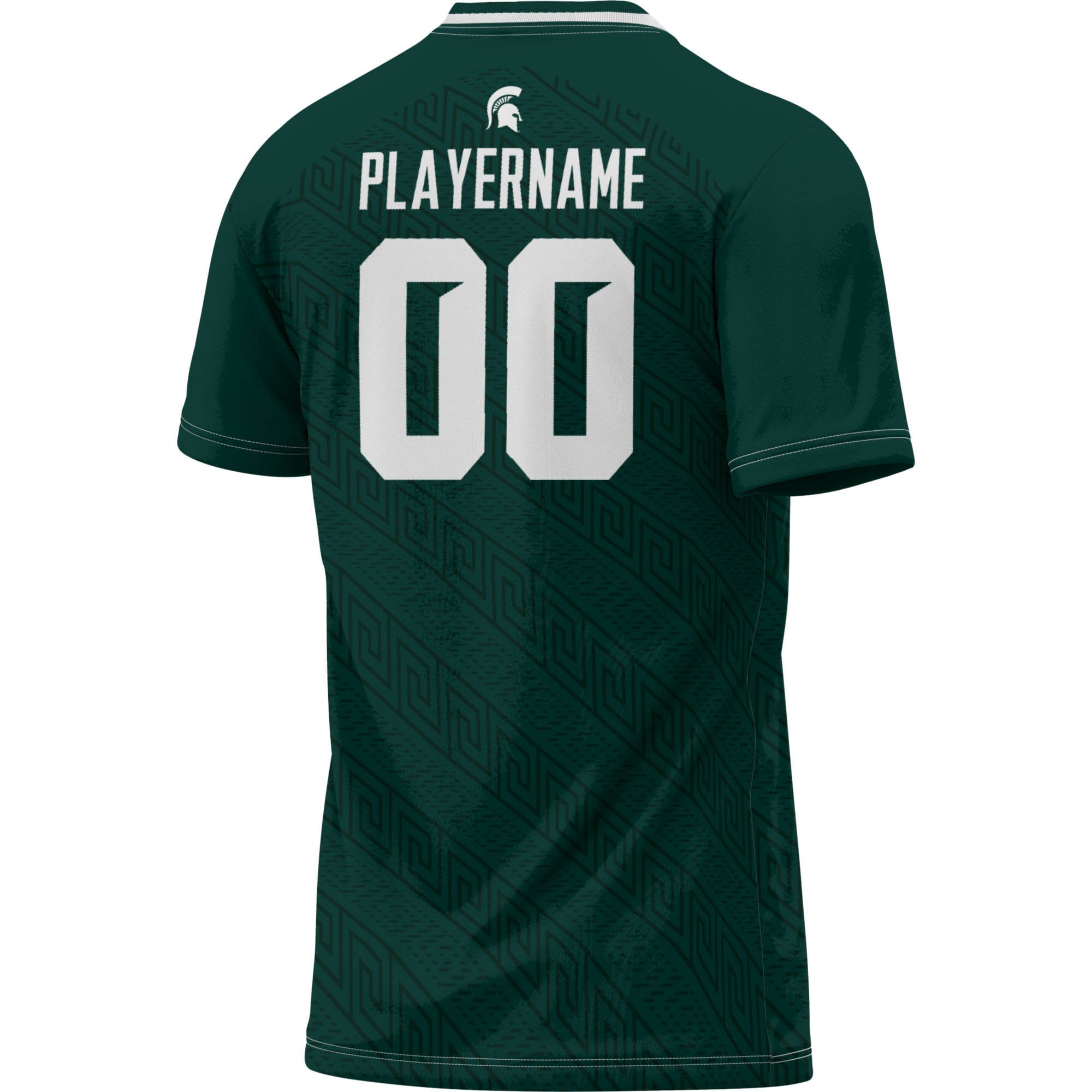 [SJH] Michigan State Spartans GameDay Greats NIL Pick-A-Player Lightweight Soccer Jersey - Green