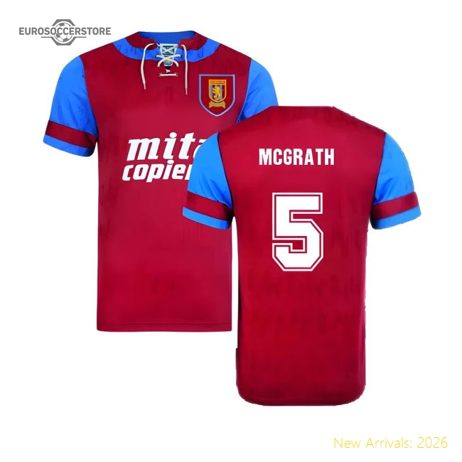 Premium Shirt Aston Villa Mcgrath Jersey 2023-2024 Breathable