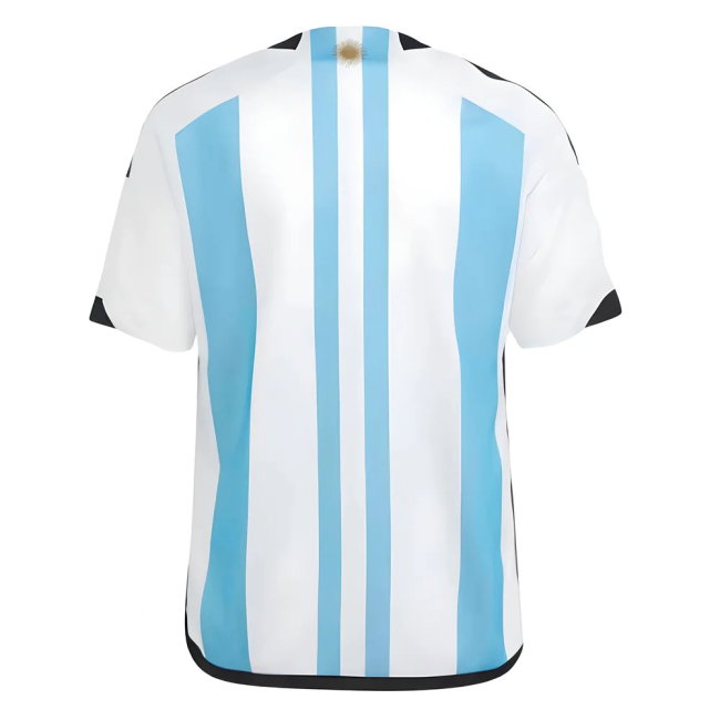 Argentina 2022 World Cup Winners Home Shirt - Kids