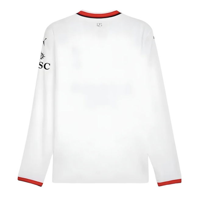 2024-2025 AC Milan Long Sleeve Away Shirt (Ibrahimovic 11)