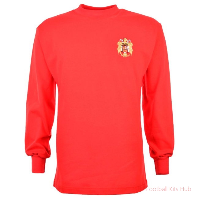 Spain 1960 Di Stefano Retro Football Shirt