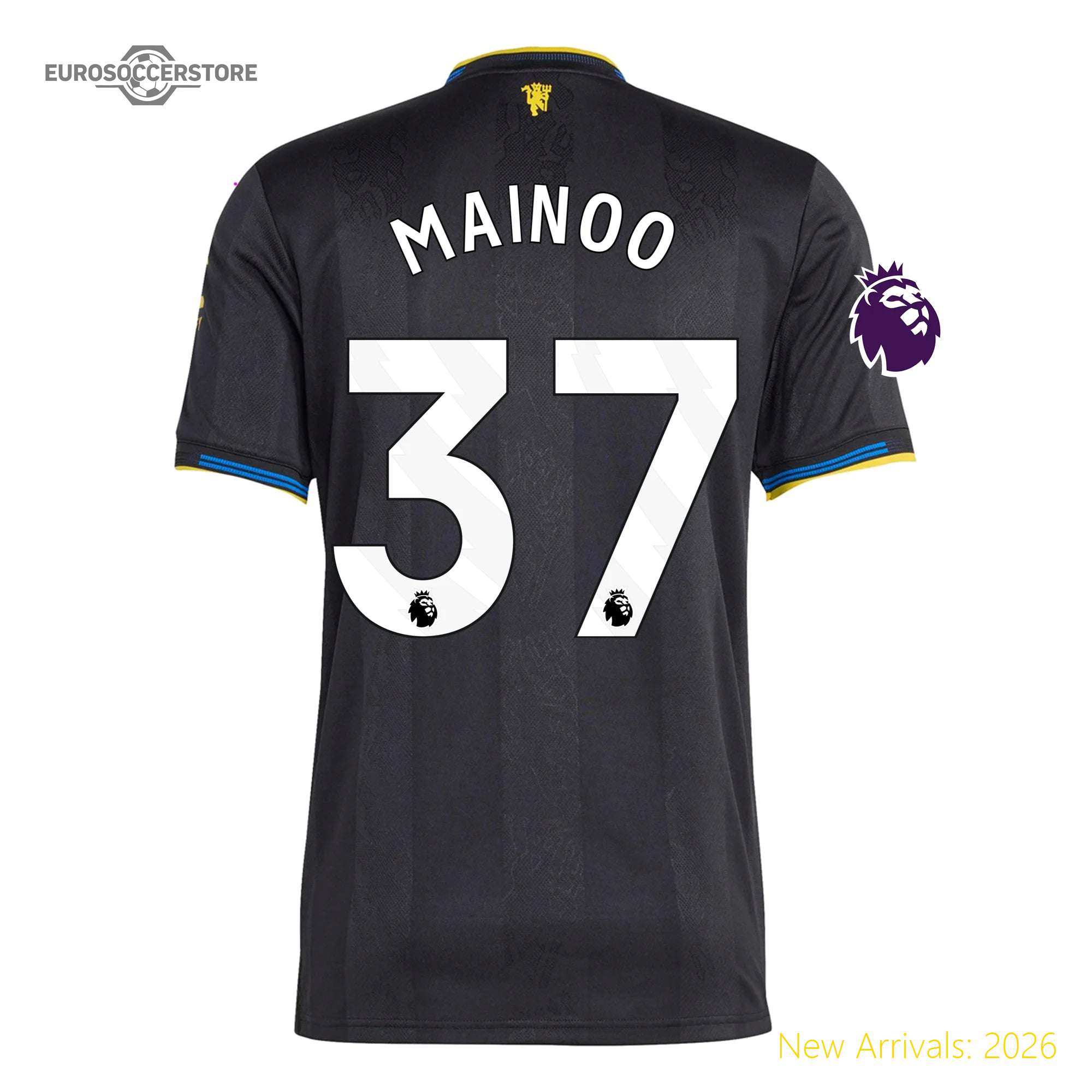 Classic Design Stylish Men Mun Team Premium-quality Third Jersey 2023