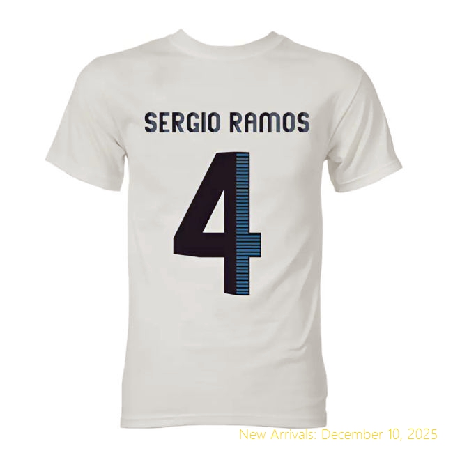 Real Madrid (rm) T-shirt - Ramos #spanish Captain - Stylish Design