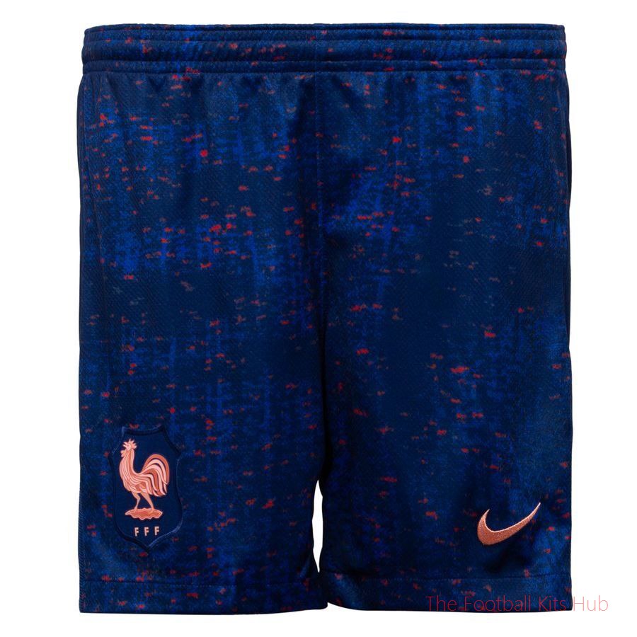France Home Shorts EURO 2025 Kids