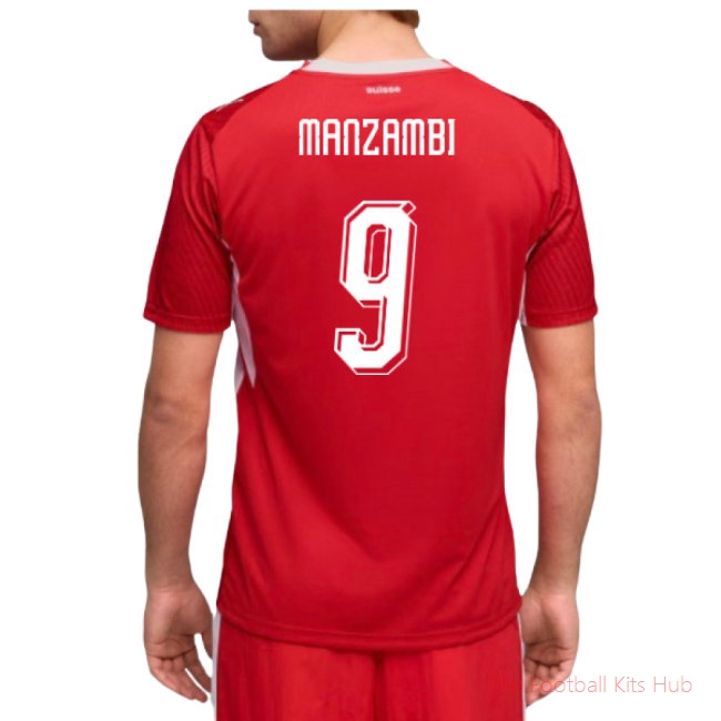[JED] 2026/27 Switzerland Home Shirt (Manzambi 9)
