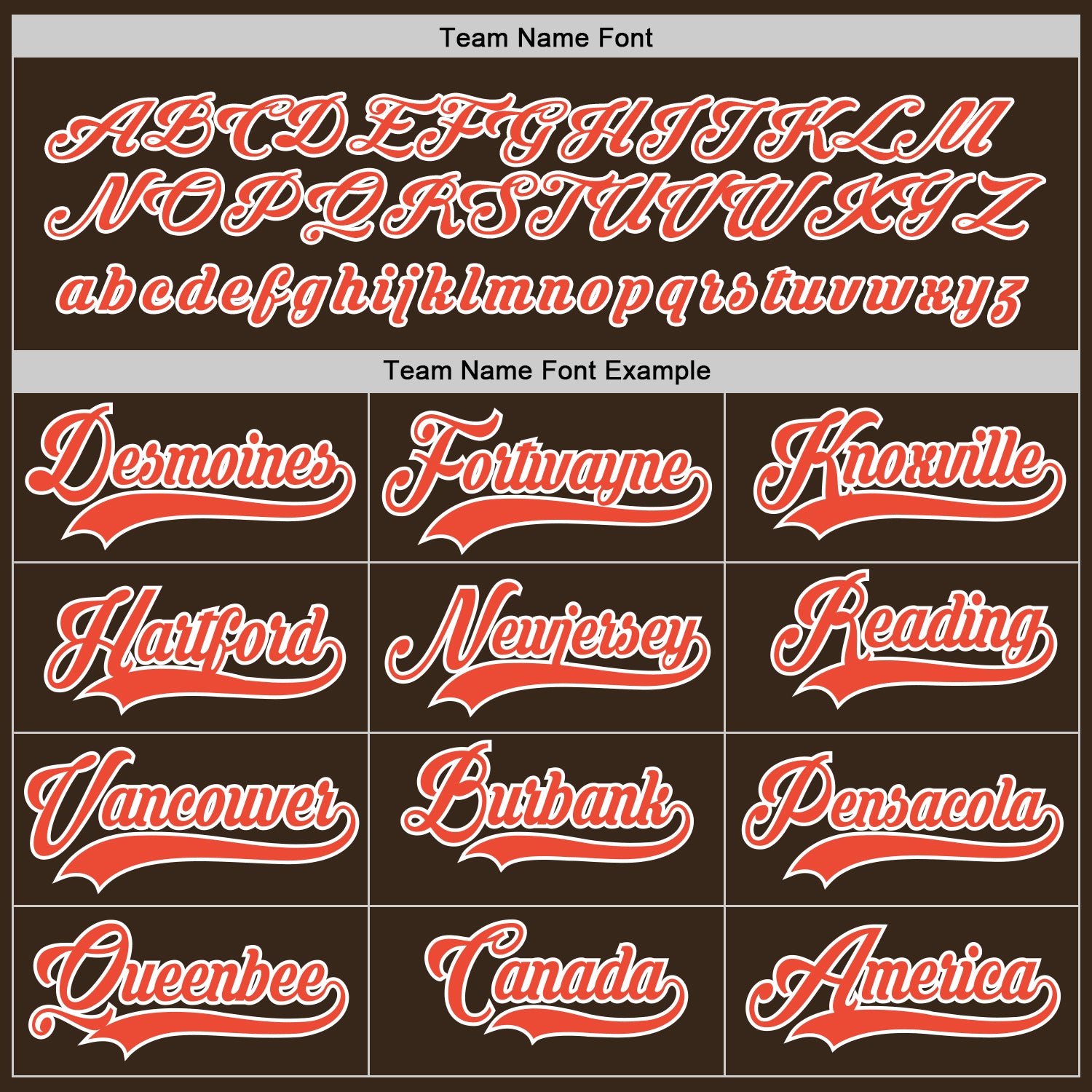 Custom Brown Orange-White Hockey Jersey