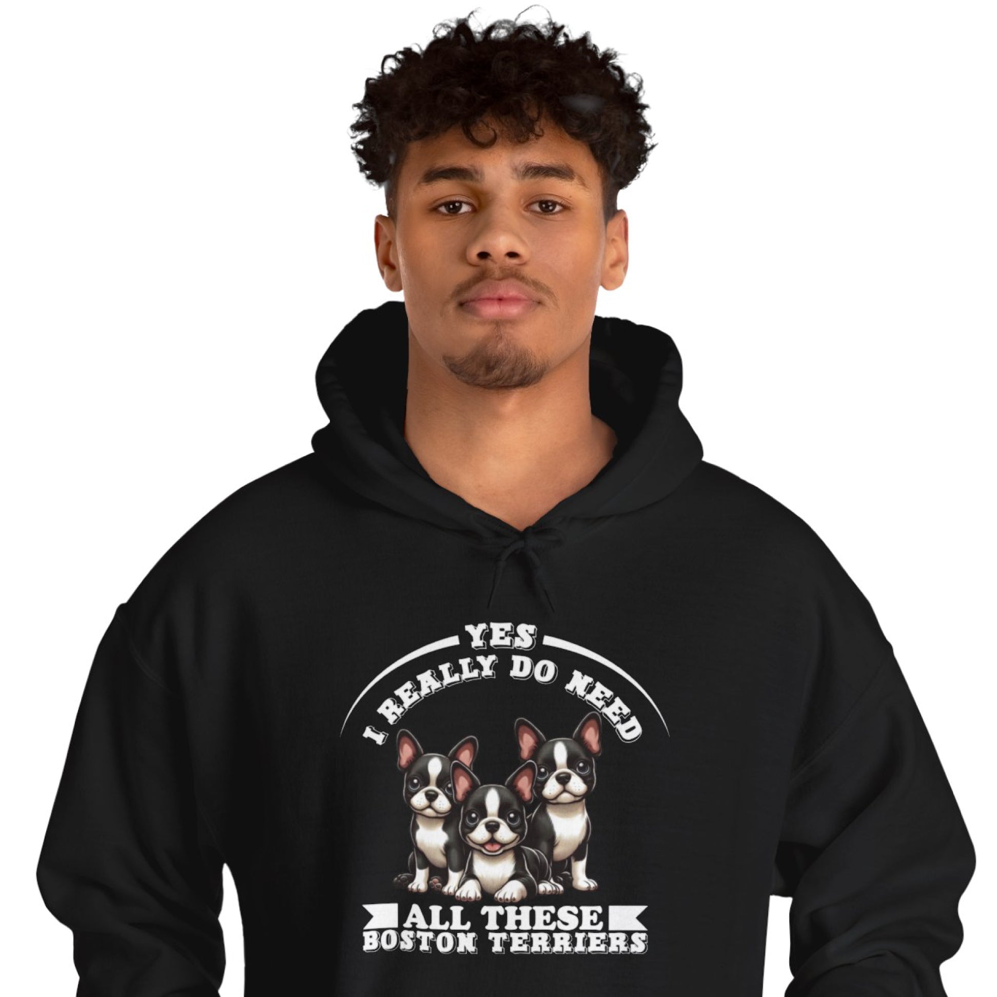 French Bulldog Tabby Unisex Hoodie For Boston Terrier Lovers Durable Dog Item