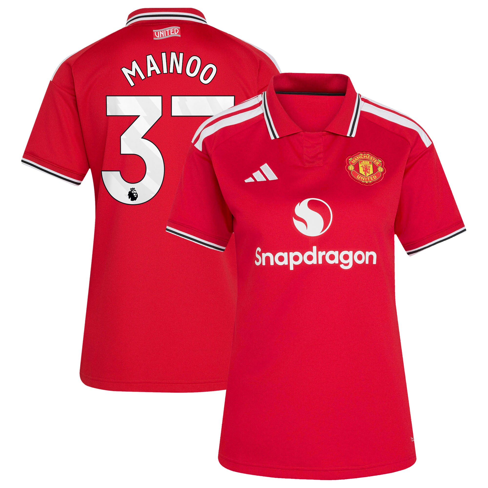 [SJH] Kobbie Mainoo Manchester United Women's 2026/27 Home Replica Jersey - Red