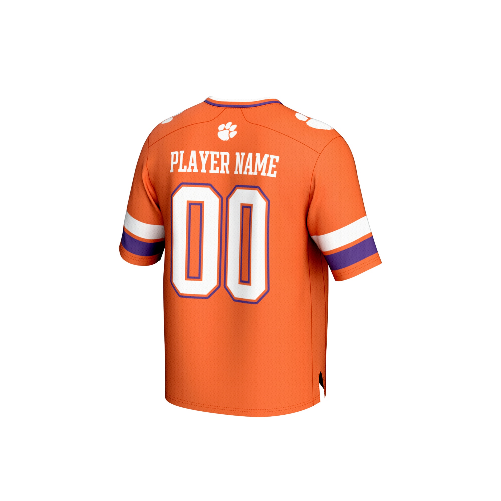 [NJP] Clemson Tigers GameDay Greats Youth NIL Pick-A-Player Football Fashion Jersey - Orange