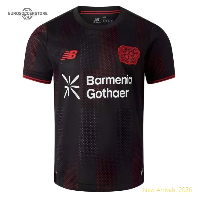 Authentic Genuine 2025-2026 Bayer Leverkusen Home Shirt (Kids)