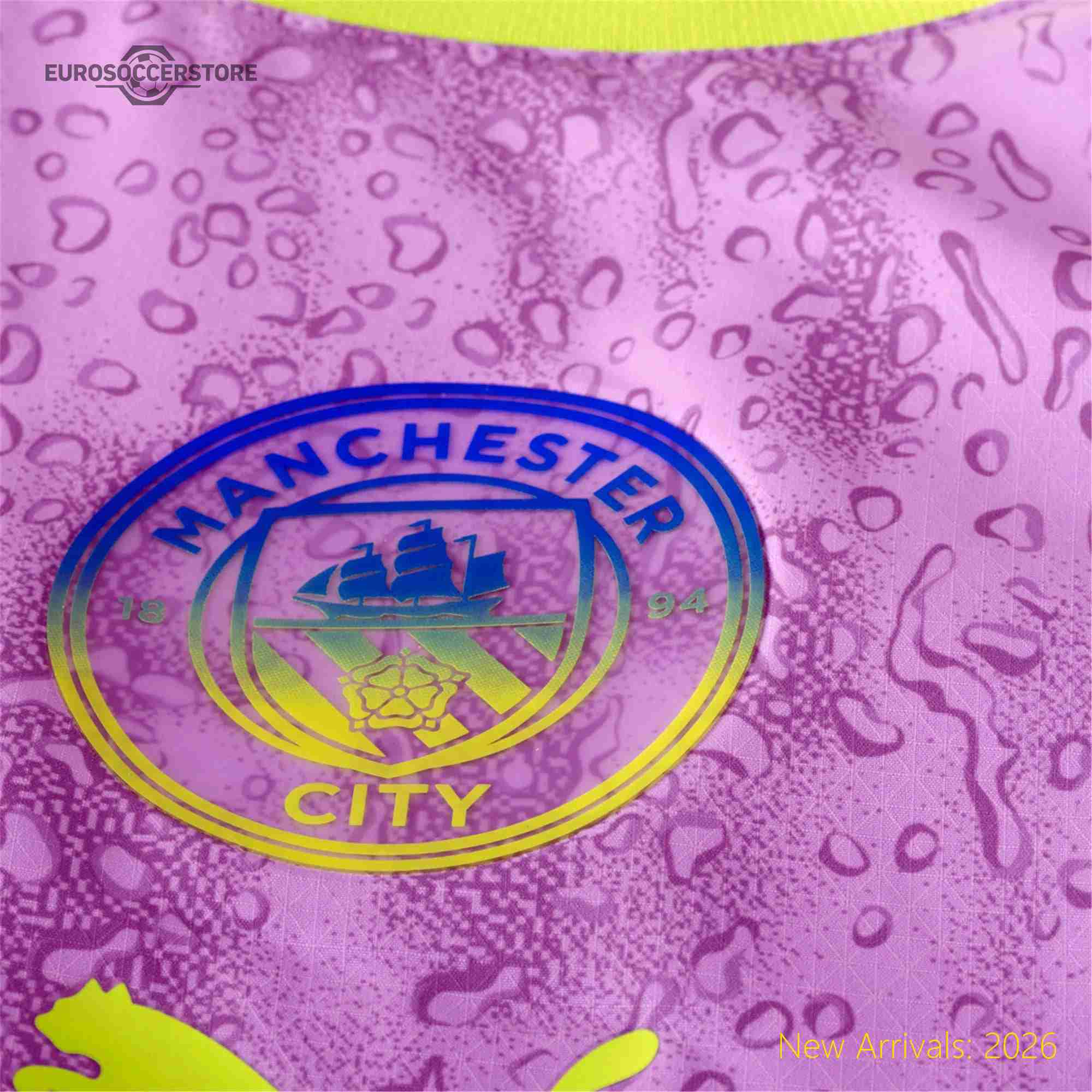 Modern Design Men High-quality Mci Soccer Star Third Jersey 2023