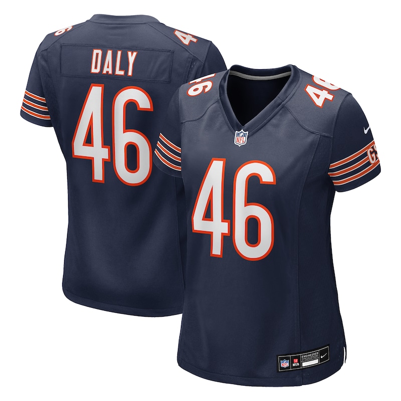 None Scott Daly Fan Favorite CHI Bears Official Jersey Football Appare