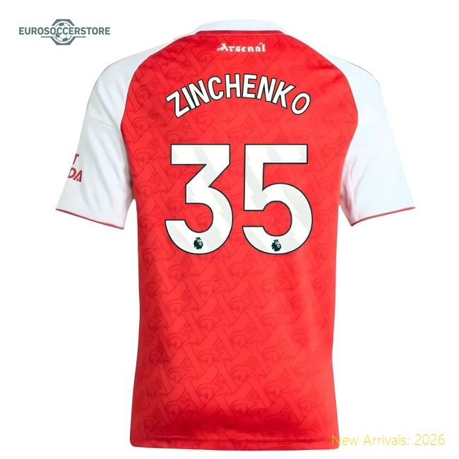 2025-2026 Arsenal Kids Safe Jersey Zinchenko Dri-fit Easy-care