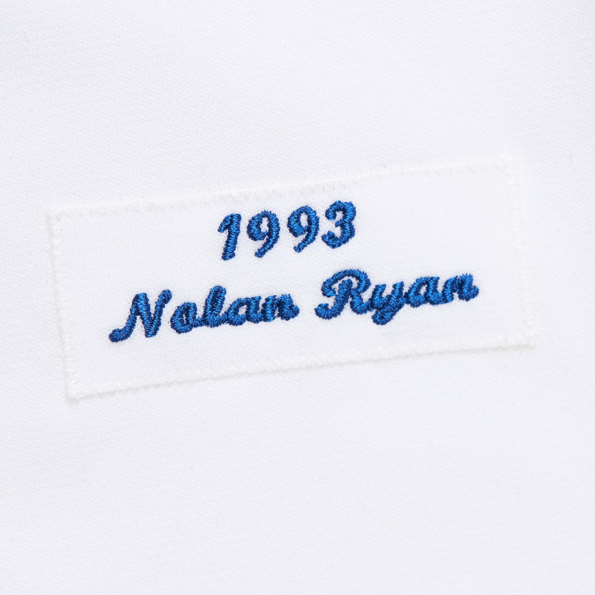 [LK] Nolan Ryan Texas Rangers 1993 Cooperstown Collection Authentic Jersey - White