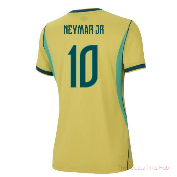 Team Brazil 2026-2027 Home Shirt (Womens) (Neymar JR 10)