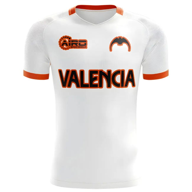 2025-2026 Valencia Home Concept Football Shirt - Adult Long Sleeve