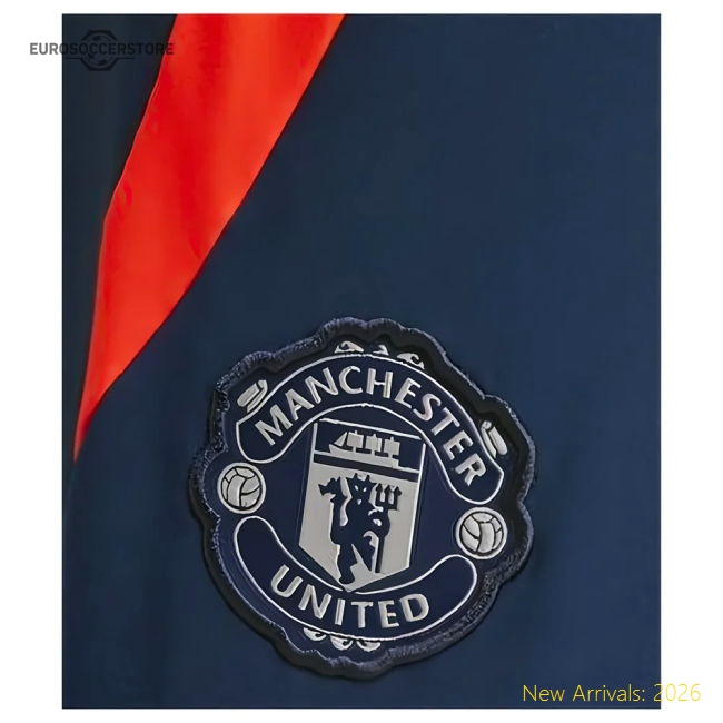 Authentic 2024-2025 Man Utd Training Pants (night Indigo) - Premium