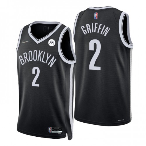 Nets Black Brooklyn Nets #2 Nike Jersey - Economical Game Day Wear
