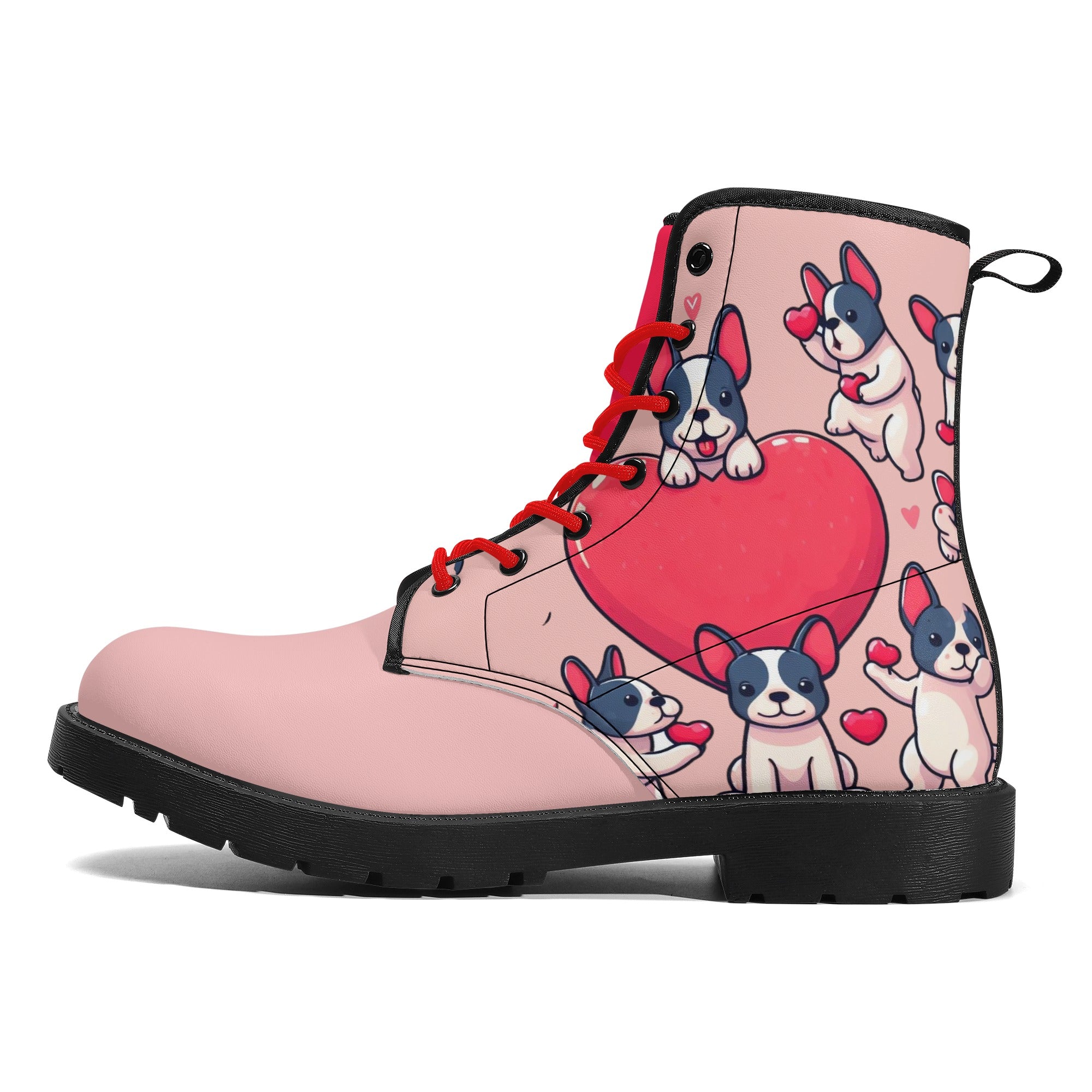 French Bulldog Coco Leather Boots Essential Dog Supply