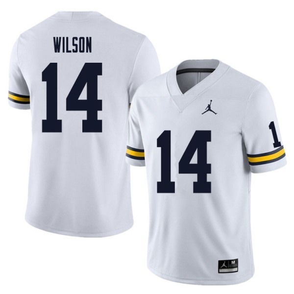 Men Ncaa Team #14 White Men Pro Football Jersey - Budget