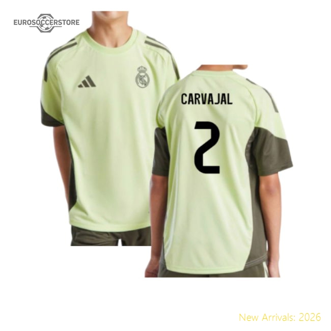 2025-2026 Football Team Kids Kid-approved Carvajal Jersey Drycell