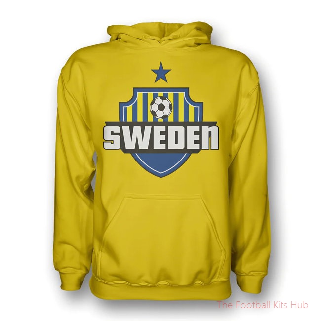 Men Sweden Country Logo Hoody (yellow)