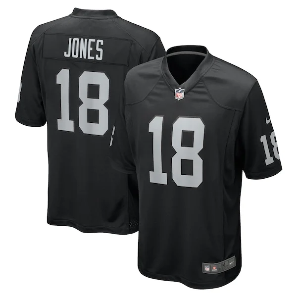 None Game NFL Jersey - Black | Premium Football Apparel | NFL Football