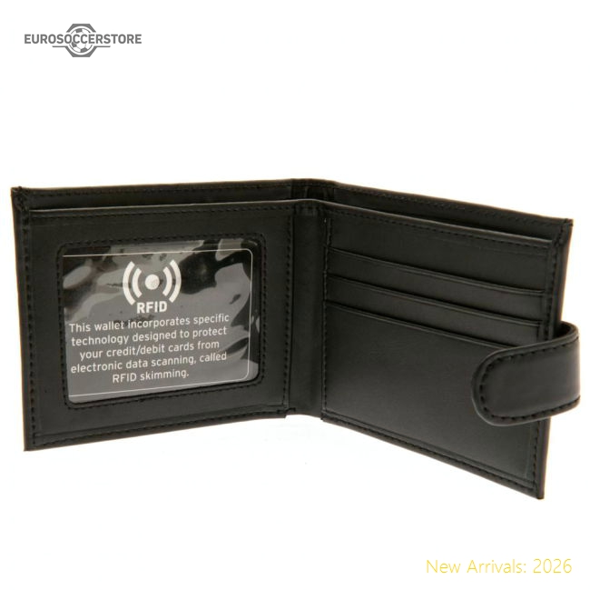 Official Aston Villa Fc Rfid Anti Fraud Wallet - Premium Quality