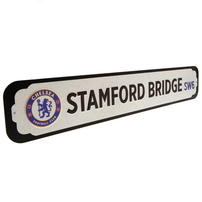 retro Chelsea FC Deluxe Stadium Sign
