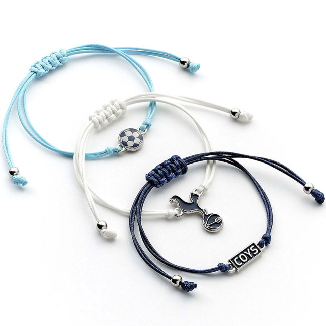Men's Tottenham Hotspur FC Friendship Bracelet Set