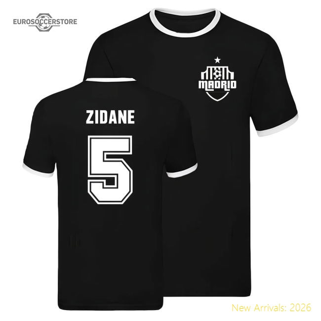 Real Madrid T-Shirt Fan Version For Adults Zidane Soccer Jersey Gear