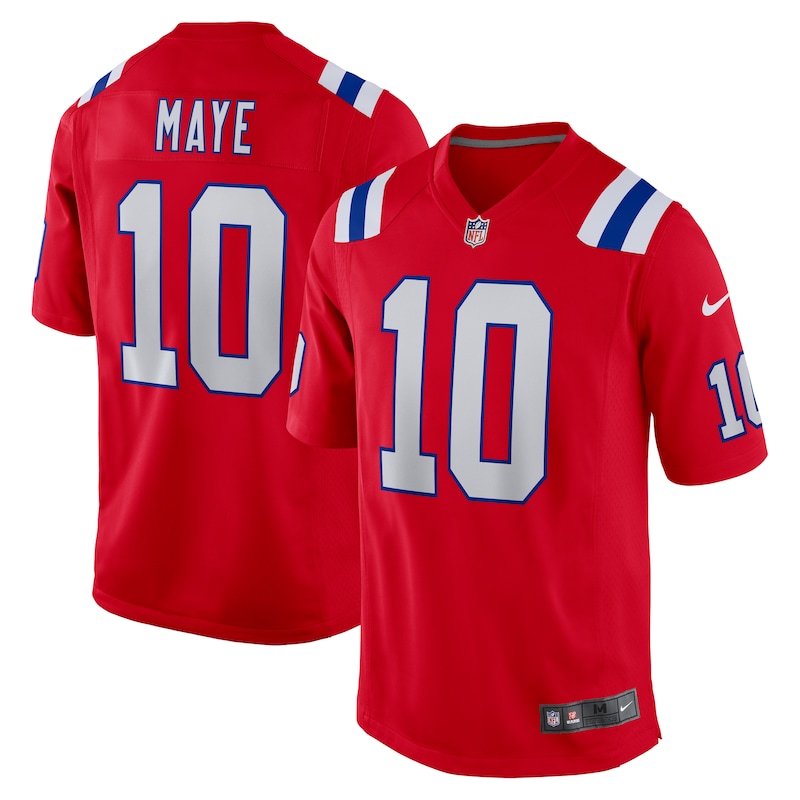 None Drake Maye NE Patriots Stylish Cost-Effective Jersey Game Day Wea