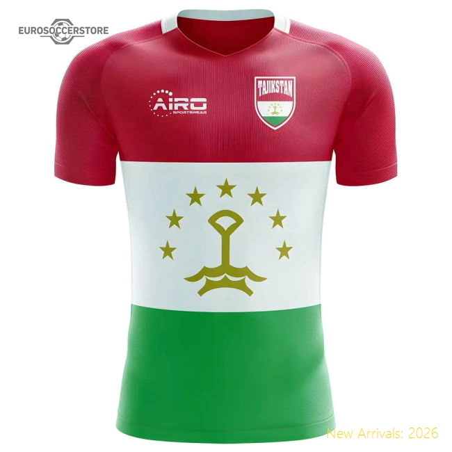 Tajikistan Concept 20252026 Home Shirt  Highperformance