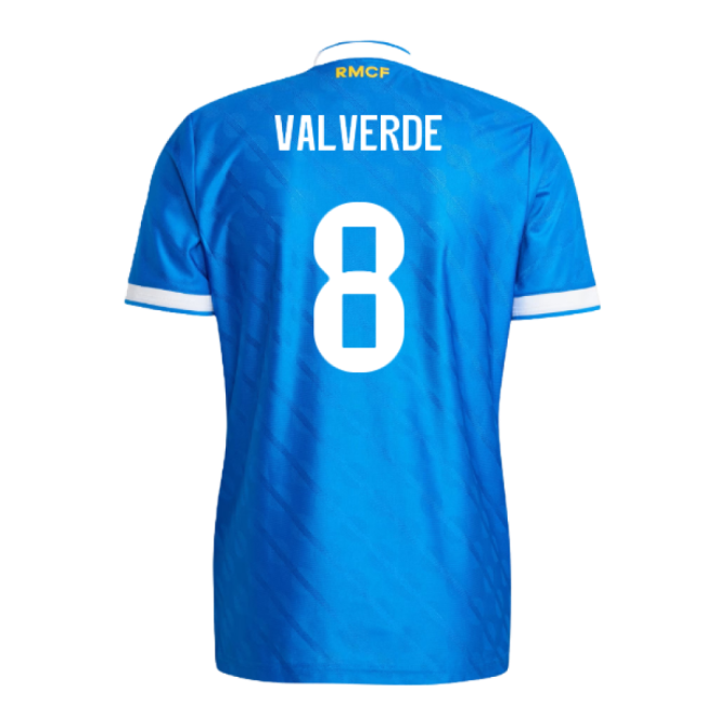 2025-2026 Real Madrid Match-ready Jersey Valverde Adidas Climacool