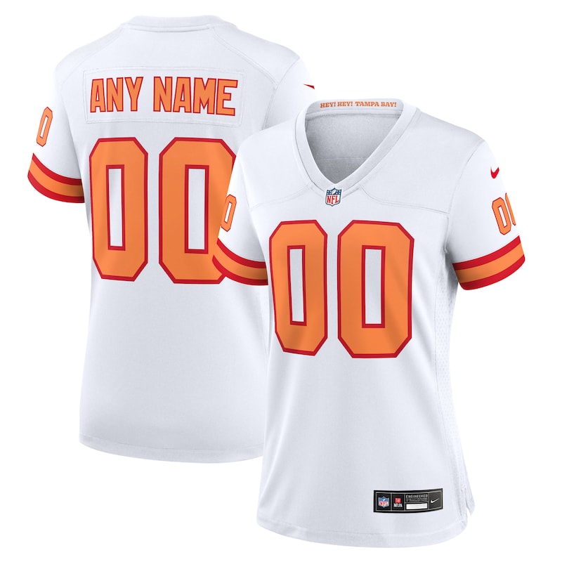 None 76 TB Buccaneers Retro Premium Material Jersey Football Apparel