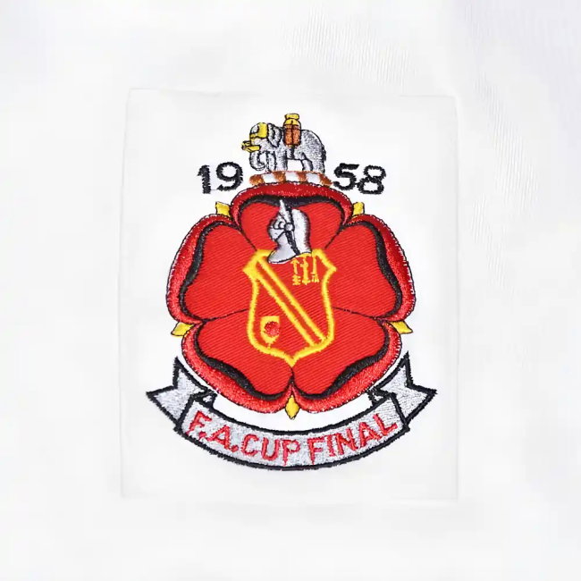 Bolton 1958 FA Cup Final Retro Football Shirt