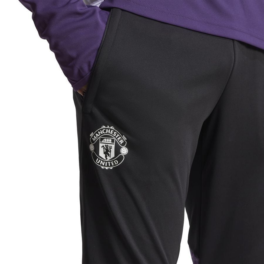 Manchester United Training Trousers Tiro 25 Jet Black/aurora Plum