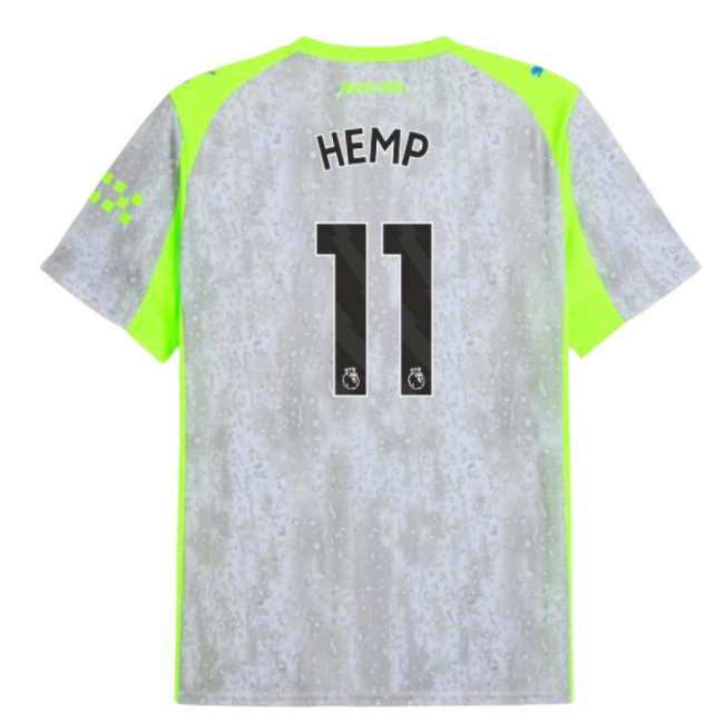 Top-Quality Man City 2025-2026 Man City Third Shirt (Hemp 11)