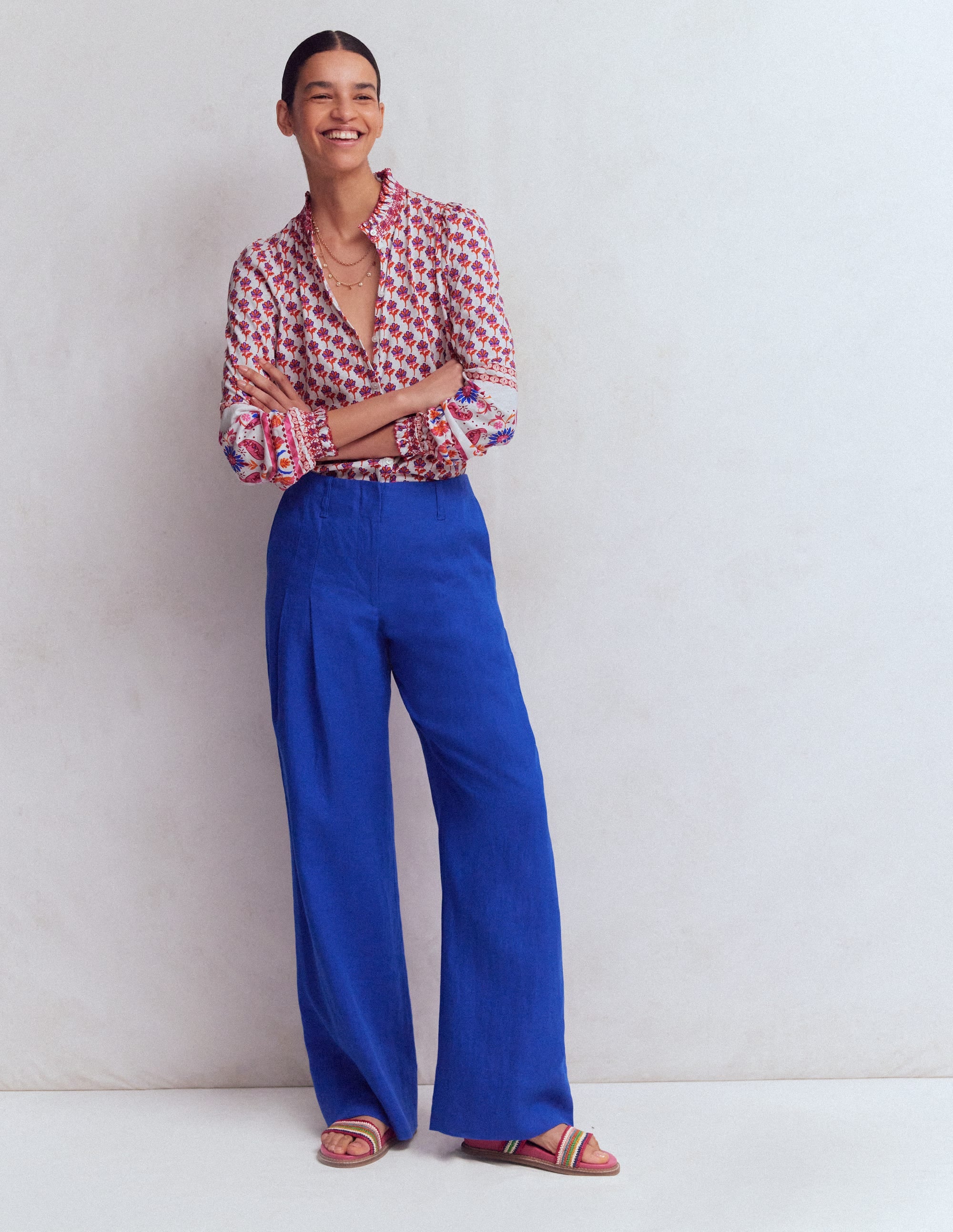 Effie Smocked Detail Shirt