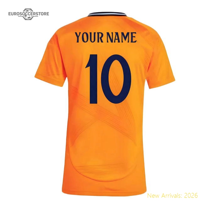 2024-2025 Real Madrid Alternate Jersey (womens) (your Name)