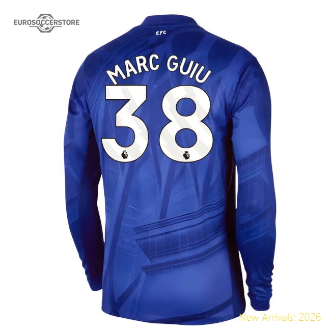 Chelsea Marc Guiu Elite Home Jersey Premier League Performance Fabric