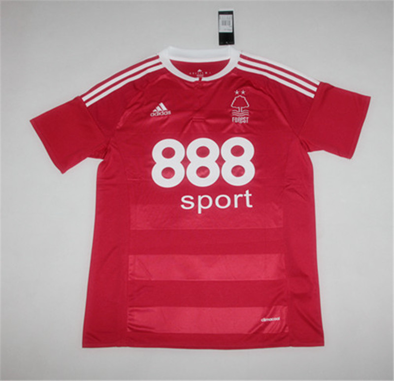 Moisture Wicking Nottingham Forest Home 2016-17 Soccer Jersey Shirt