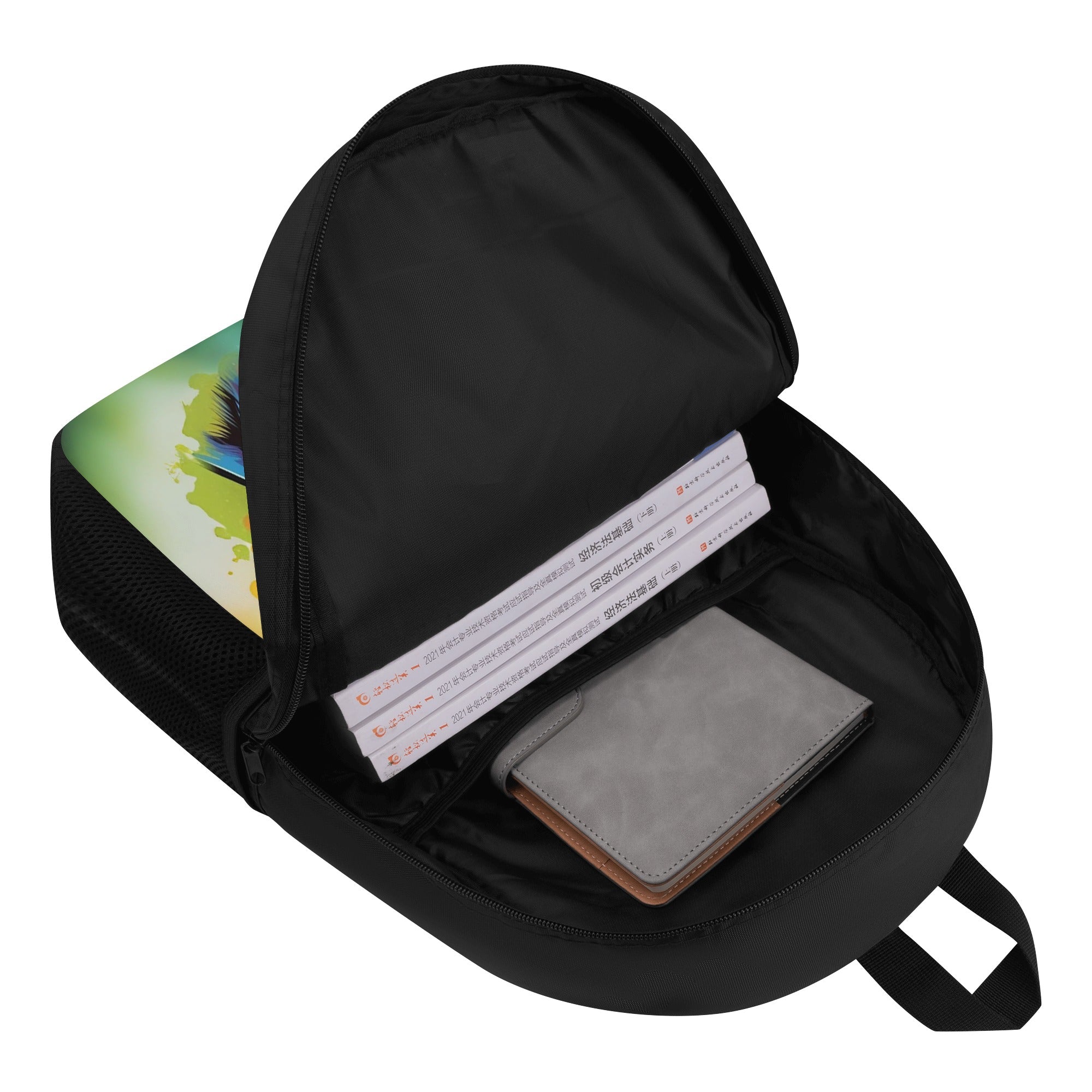 Fashion-Forward The Frenchie Face - 17 Inch Laptop Backpack for Daily