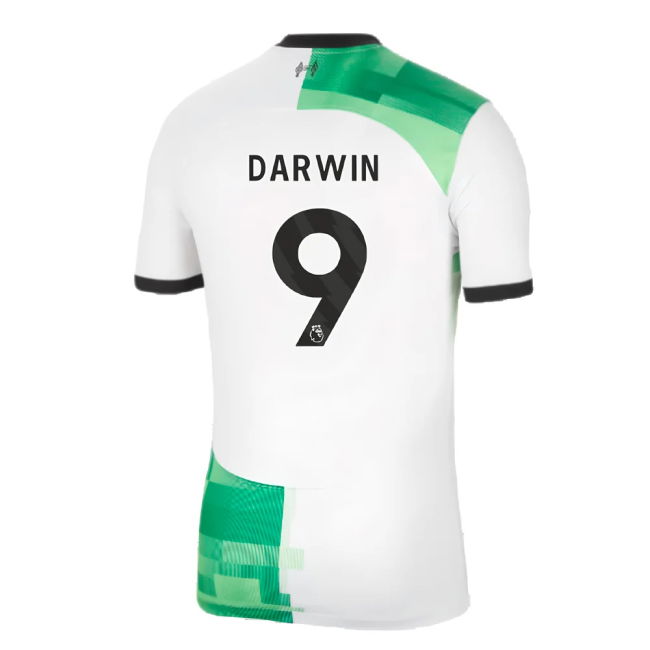 Fan Gear Liverpool Liverpool Away Shirt Darwin #9 Official License...